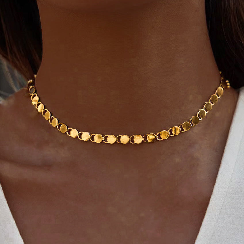 Circle Link Necklace